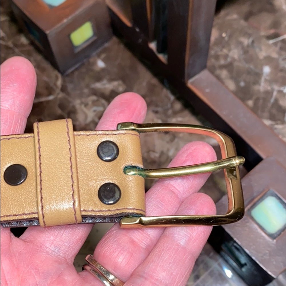 Lejon Glove Leather Belt 34